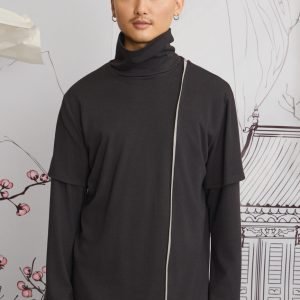 Hermit - high neck blouse
