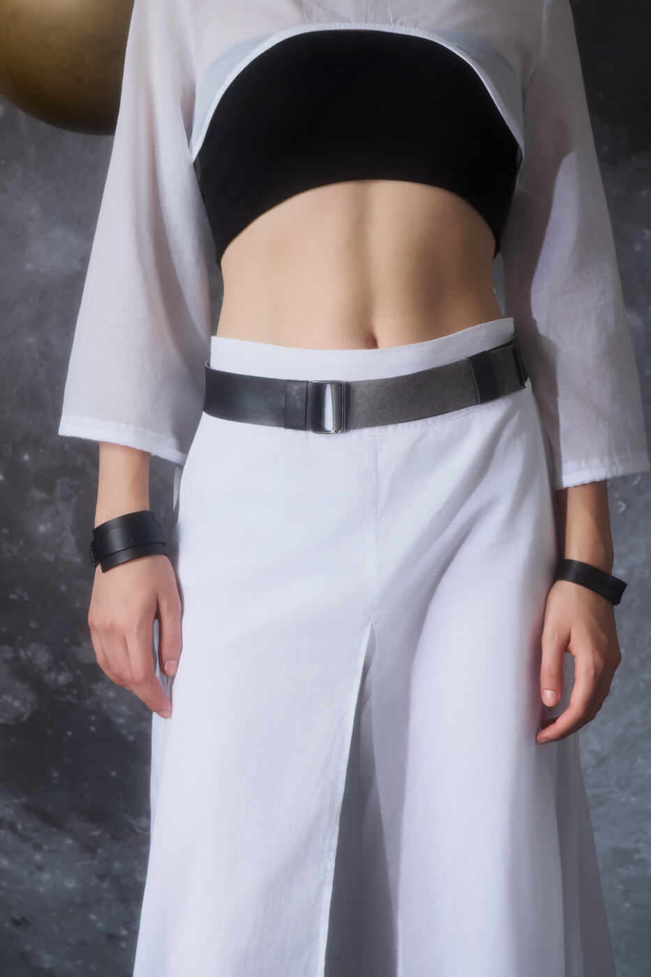 Altair - vegan belt made from grape leather