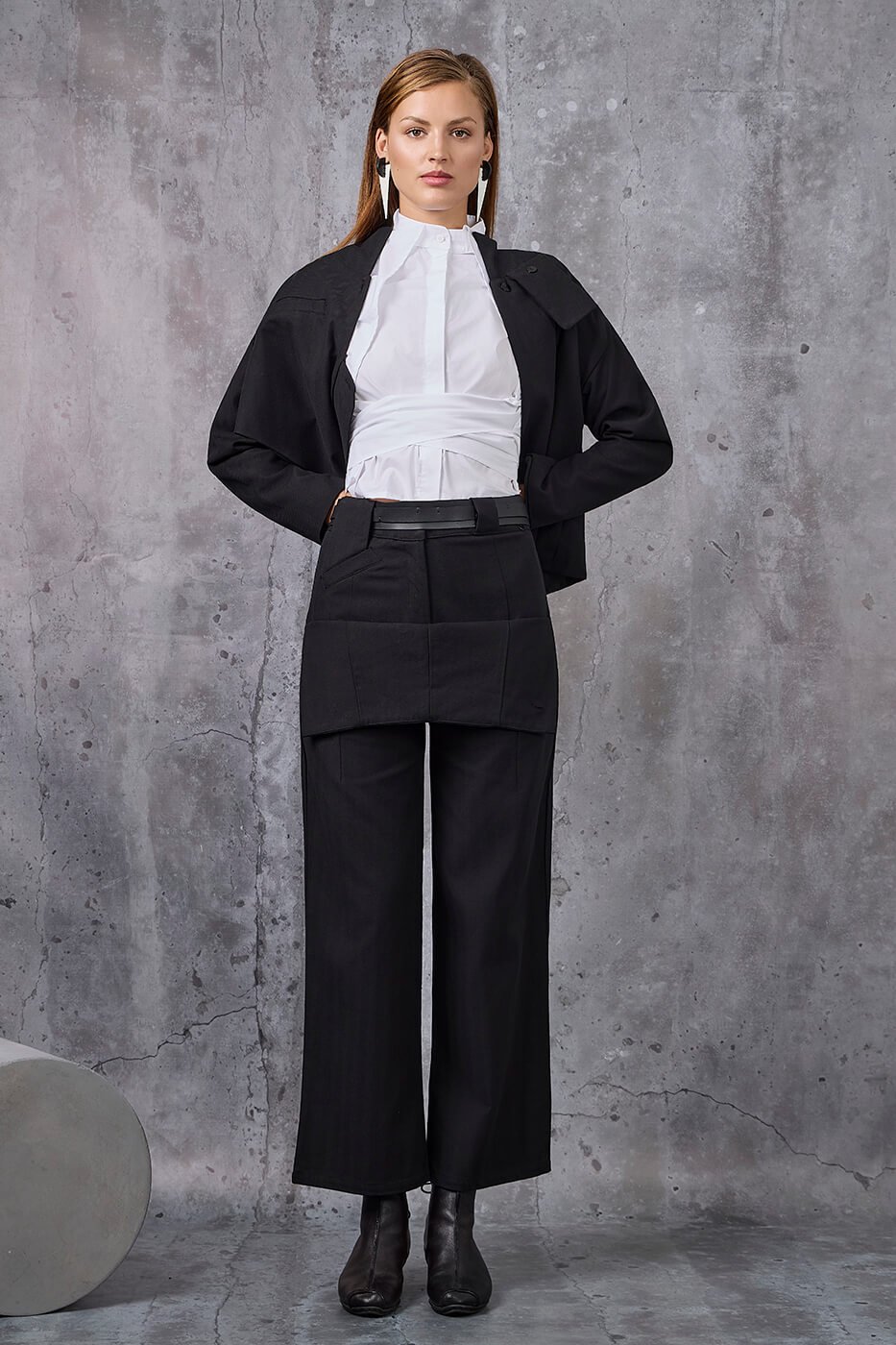 Parallel - trousers with a front panel - Image 6