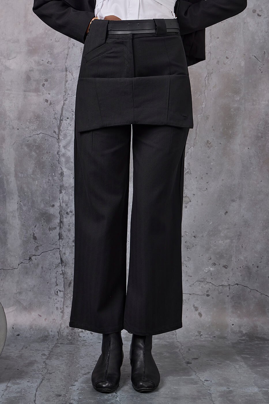 Parallel - trousers with a front panel - Image 3